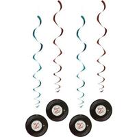 4x Rock And Roll Rotorspiralen 85cm - Hangdecoratie - thumbnail