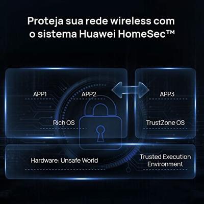 Huawei WiFi AX3 (Quad-core) draadloze router Gigabit Ethernet Dual-band (2.4 GHz / 5 GHz) Wit Huawei WiFi AX3 (Quad-core) draadloze router Gigabit Ethernet Dual-band (2.4 GHz / 5 GHz) Wit