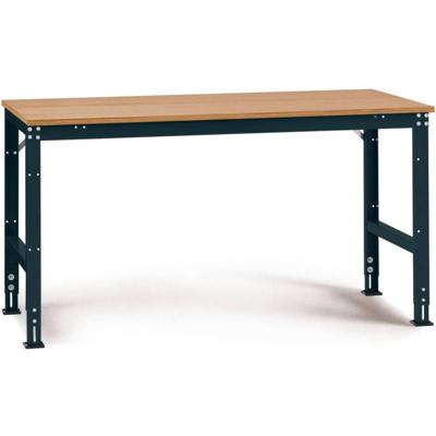 Manuflex AU4005.7016 Werk achtergrond tafel universele standaard met multiplex plaat, bxdxh = 1000 x 600 x 760-870 mm Antraciet Manuflex AU4005.7016 Werk achtergrond tafel universele standaard met multiplex plaat, bxdxh = 1000 x 600 x 760-870 mm Antraciet