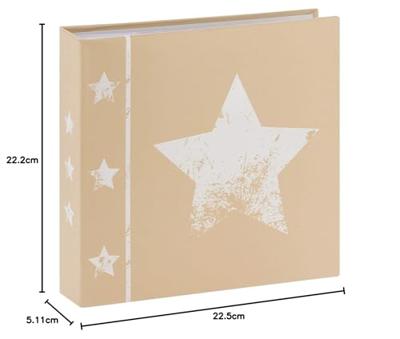 Hama 00002238 Fotoalbum (b x h) 22.5 cm x 22 cm Beige 100 bladzijden