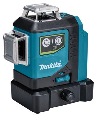 Makita SK700GDX Accu Kruislijnlaser 12V Max 4,0Ah groen 3x 360°