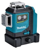 Makita SK700GDX Accu Kruislijnlaser 12V Max 4,0Ah groen 3x 360° - thumbnail
