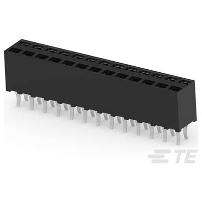 TE Connectivity Female header (standaard) Aantal rijen: 2 1-215307-3 1 stuk(s)