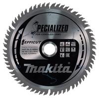 Makita Accessoires Afkortzaagblad | Hout | Efficut | 165x20x1,85 60T - B-69864 - thumbnail