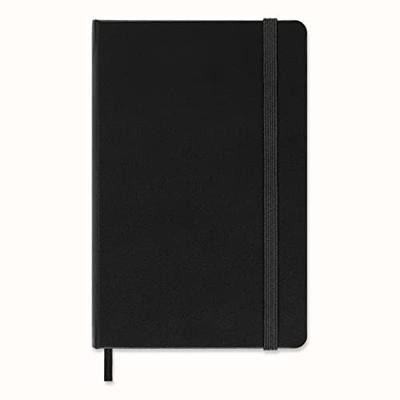Moleskine notitieboek, ft 9 x 14 cm, gelijnd, harde cover, 192 bladzijden, zwart