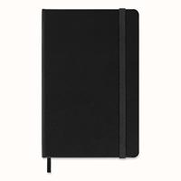 Moleskine notitieboek, ft 9 x 14 cm, gelijnd, harde cover, 192 bladzijden, zwart - thumbnail