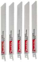 Makita Accessoires Reciprozaagblad Hout/Staal 200mm - P-49529 P-49529 - thumbnail