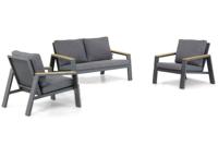 Lifestyle Chala stoel-bank loungeset 3-delig - thumbnail