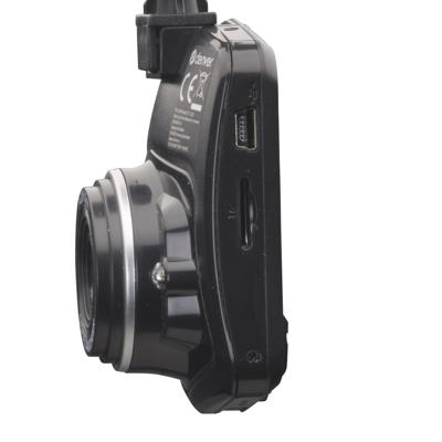 Denver CCT-1230 Dashcam Kijkhoek horizontaal (max.): 60 ° 12 V G-sensor, Automatische start, Videoloop, Microfoon