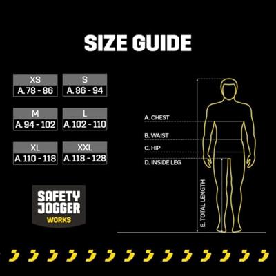 Safety Jogger ACDC Crewneck Sweater | Zwart/Wit | Maat 3XL - WI08003XL Safety Jogger ACDC Crewneck Sweater | Zwart/Wit | Maat 3XL - WI08003XL