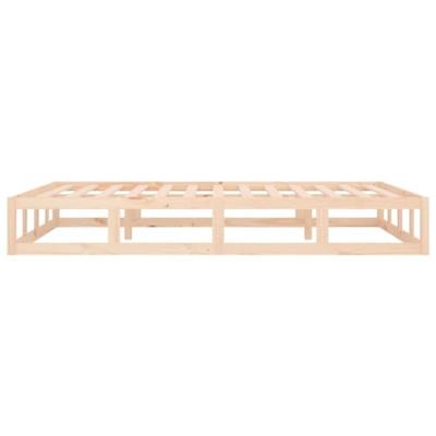 Bedframe massief hout 160x200 cm - thumbnail