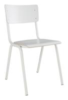 Zuiver Eetkamerstoel 'Back to School' kleur Wit - thumbnail