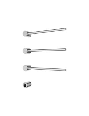 Hotbath &MORE set van 3 rails RARH50 ROUND 50 cm met separate schakelaar en inbouw element Chroom (RARH50-3CR) Hotbath &MORE set van 3 rails RARH50 ROUND 50 cm met separate schakelaar en inbouw element Chroom (RARH50-3CR)