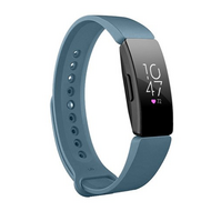 Fitbit Inspire 1 / HR / Ace 2 siliconen bandje - Maat: Large - Grijsblauw Fitbit Inspire 1 / HR / Ace 2 siliconen bandje - Maat: Large - Grijsblauw