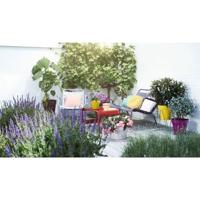 Bloempot Elho Loft Urban 25 Geel Ø 24,5 x 22,2 cm - thumbnail