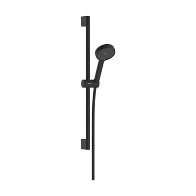 Hansgrohe Activera Select S glijstangset 65cm met mat zwart Hansgrohe Activera Select S glijstangset 65cm met mat zwart
