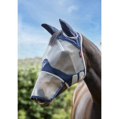 LeMieux ArmourShield Pro Full Fly Mask donkerblauw maat:m LeMieux ArmourShield Pro Full Fly Mask donkerblauw maat:m