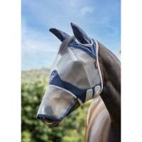 LeMieux ArmourShield Pro Full Fly Mask donkerblauw maat:m - thumbnail