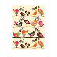 Kunstdruk Valentina Ramos - Singing Birds 60x80cm - thumbnail