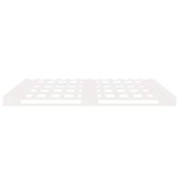 Bedframe zonder matras massief grenenhout wit 140x200 cm - thumbnail