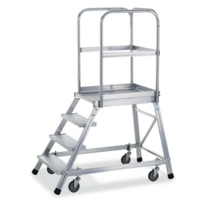 Zarges platformtrap verrijdbaar 1x4tr