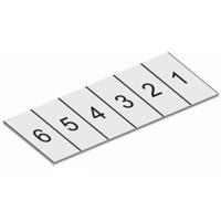 WAGO 2009-110/762-859 Opschriftstroken Wit 50 stuk(s) - thumbnail