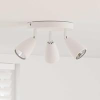 VidaXL Plafondspot met schijnwerpers wit 19 x 19 x 14,5 cm metaal - thumbnail