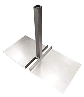 Birdshield Grondplaat RVS