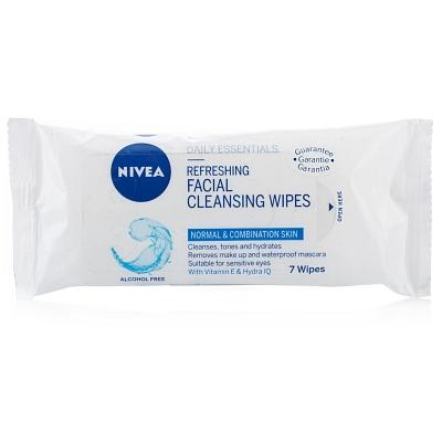 Nivea 3-in-1 Verfrissende Reinigingsdoekjes Nivea 3-in-1 Verfrissende Reinigingsdoekjes
