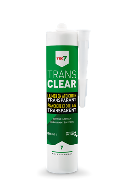 Tec7 Trans Clear Patroon Transparante voegkit 310ml - 539506000