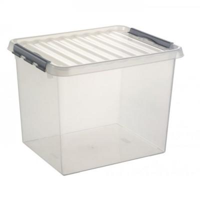 Sunware q-line opbergbox 52l transparant
