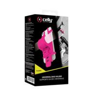 Celly telefoonhouder easybike universeel roze - thumbnail
