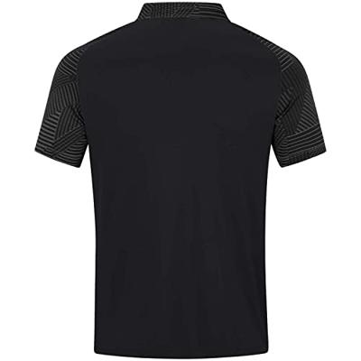 JAKO 6322 Polo Performance - Zwart/Antra Light - 3XL