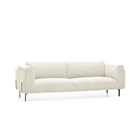 3-Zitsbank Fiji Beige Stof - thumbnail