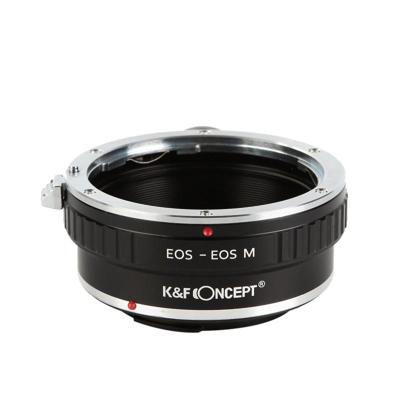 K&F Concept lens adapter Canon EF/EF-S naar EF-M met 1/4" statiefaansluiting