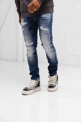 Amicci Camillo Jeans Heren Blauw - Maat 38 - Kleur: Blauw | Soccerfanshop Amicci Camillo Jeans Heren Blauw - Maat 38 - Kleur: Blauw | Soccerfanshop