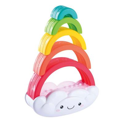 Playgo regenboog stapeltoren - 6dlg.