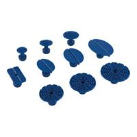 KS Tools 140.2565 Lijmresten elliptisch, plat, 48 x 33 mm, 5 stuks - thumbnail