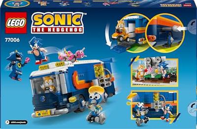 LEGO sonic the hedgehog - team sonic commandotruck constructiespeelgoed (77006)