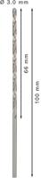 Bosch Accessories 2608596812 HSS Metaal-spiraalboor 3 mm Gezamenlijke lengte 100 mm Geslepen DIN 340 Cilinderschacht 5 stuk(s) - thumbnail