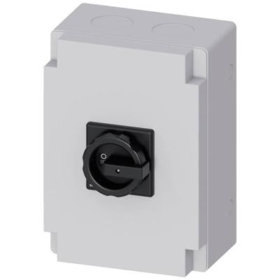 Belastbare scheidingsschakelaar Zwart 3-polig 50 mm² 125 A 1x NO, 1x NC 690 V/AC Siemens 3LD28661GP51 Belastbare scheidingsschakelaar Zwart 3-polig 50 mm² 125 A 1x NO, 1x NC 690 V/AC Siemens 3LD28661GP51