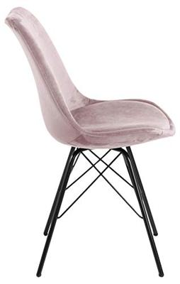 Bendt Eetkamerstoel 'Liva' Velvet, kleur Dusty Rose Bendt Eetkamerstoel 'Liva' Velvet, kleur Dusty Rose