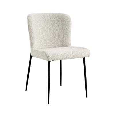 Stoel Jolie Bouclé Ecru - Set van 2 Stoel Jolie Bouclé Ecru - Set van 2