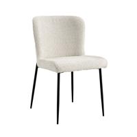 Stoel Jolie Bouclé Ecru - Set van 2 - thumbnail