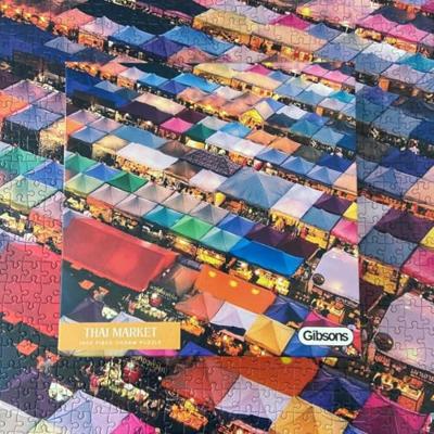 Gibsons puzzel- thaise markt - 1000 stukjes