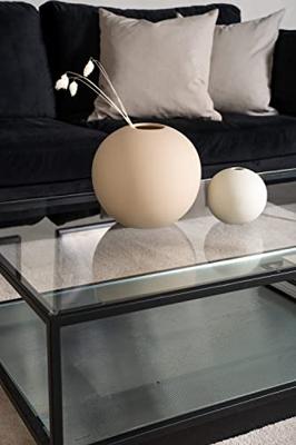 Nohr Salontafel 'Sheema' Glas, 130 x 60cm, kleur Zwart