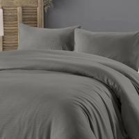 Zensation 3D Embossed - Antraciet 1-persoons (140 x 200/220 cm + 1 kussensloop) Dekbedovertrek - thumbnail