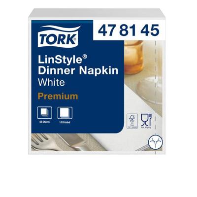 Dinerservet tork linstyle premium wit 478145