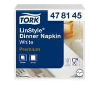 Dinerservet tork linstyle premium wit 478145 - thumbnail