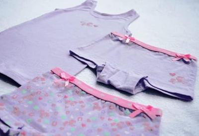 Funderwear meisjes setje - Horse - Katoenen Kinderondergoed